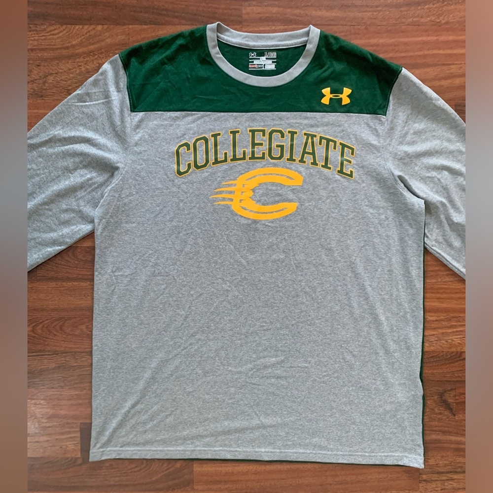 Under Armour Heat Gear Collegiate Long Sleeve Shirt size XL men’s
